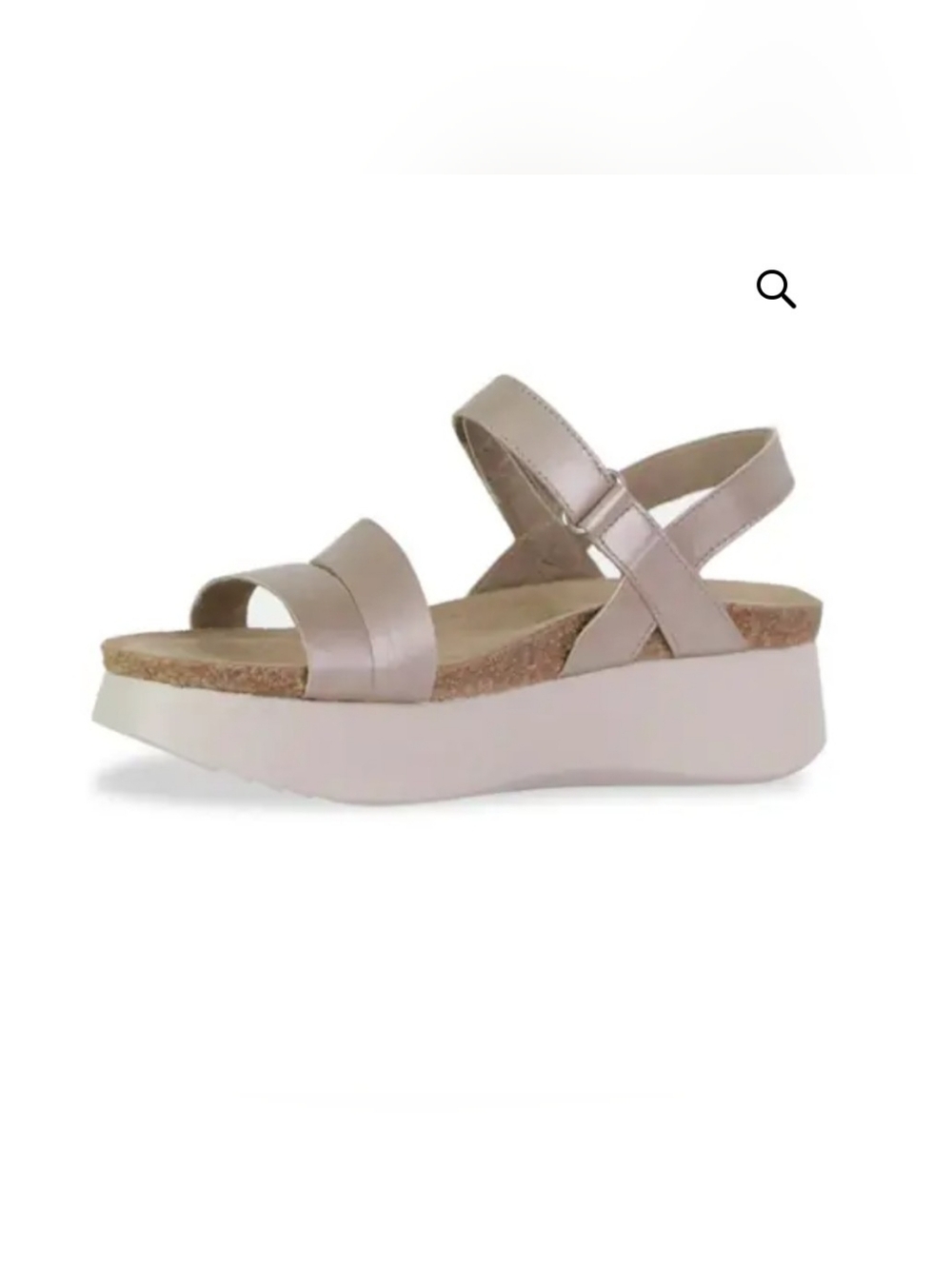 Women's Munro Juniper Sandal- Taupe Metallic NWT Size 7M